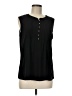Perseption Concept Black Sleeveless Blouse Size M - photo 1