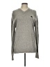 Express 100% Lambswool Gray Wool Pullover Sweater Size L - photo 1