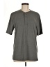 Weatherproof Gray Short Sleeve Henley Size M - photo 1
