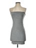 Forever 21 Metallic Gray Cocktail Dress Size S - photo 1