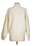 Vero Moda Chevron-herringbone Ivory Turtleneck Sweater Size L - photo 2