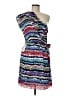 Laundry by Design 100% Polyester Print Blue Cocktail Dress Size 8 - photo 1