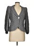 Armani Collezioni 100% Polyester Polka Dots Gray Blazer Size 8 - photo 1
