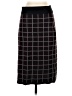 Halogen Plaid Black Formal Skirt Size S - photo 1