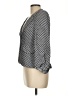 Armani Collezioni 100% Polyester Polka Dots Gray Blazer Size 8 - photo 5