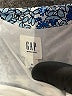 Gap - Maternity 100% Polyester Print Blue Casual Dress Size Sm Maternity - photo 6