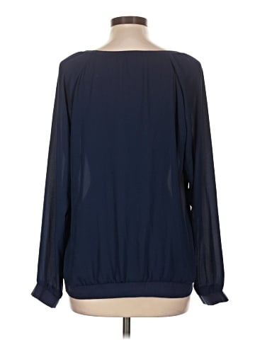 NY Collection Long Sleeve Blouse (view 2)