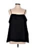1.State 100% Polyester Black Sleeveless Blouse Size M - photo 1