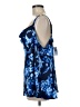 Torrid 100% Polyester Blue Sleeveless Blouse Size Med Plus (00) - photo 5