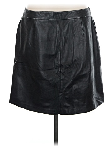 MICHAEL Michael Kors Leather Skirt (view 2)