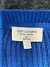 Gentle Fawn 100% Polyester Color Block Blue Pullover Sweater Size M - photo 7