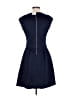 Gabby Skye Solid Blue Casual Dress Size 8 - photo 2