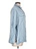 Classic Elements Blue Long Sleeve Button-Down Shirt Size L - photo 4
