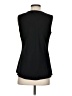 Nic + Zoe 100% Polyester Black Sleeveless Blouse Size S - photo 2