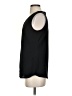 Nic + Zoe 100% Polyester Black Sleeveless Blouse Size S - photo 5