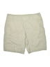 Daisy Fuentes Solid Tan Khaki Shorts Size 14 - photo 1