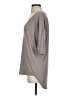 Express Gray 3/4 Sleeve Top Size S - photo 5
