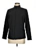 Weekends by Chico's 100% Polyester Black Jacket Size Med (1) - photo 1