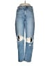 American Eagle Outfitters Graphic Blue Jeans Size 6 - photo 1