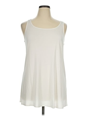 Eileen Fisher Sleeveless T-Shirt (view 1)