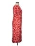 Boden Print Red Casual Dress Size 14R - photo 4
