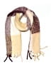 Lucky Brand 100% Polyester Plaid Multi Color Burgundy Scarf One size - photo 1