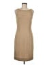 St. John Solid Tan Casual Dress Size 8 - photo 1