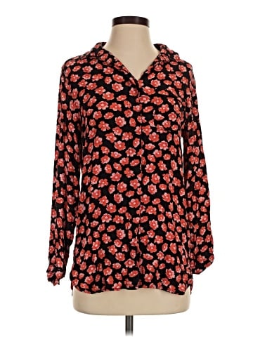Ganni Long Sleeve Blouse (view 1)