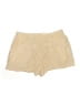 MNG 100% Linen Tan Shorts Size XXL - photo 2