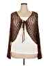 Cider Brown Cardigan Size 4X - photo 1