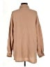 Missguided 100% Cotton Solid Tan Long Sleeve Button-Down Shirt Size Med - Lg - photo 2