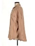 Missguided 100% Cotton Solid Tan Long Sleeve Button-Down Shirt Size Med - Lg - photo 5
