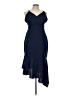 Harlyn 100% Polyester Blue Cocktail Dress Size L - photo 1