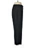 Larry Levine 100% Polyester Solid Black Dress Pants Size 6 - photo 4