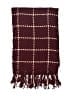 Unbranded Plaid Burgundy Scarf One size - photo 2