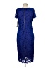 Perceptions Blue Casual Dress Size 8 - photo 2