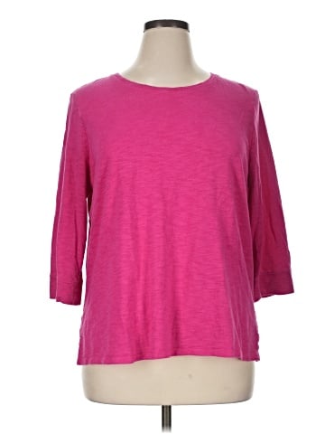 Chico's 3/4 Sleeve T-Shirt (view 1)