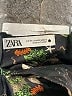 Zara Tropical Black Cocktail Dress Size XS - photo 7