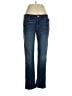 White House Black Market Solid Blue Jeans Size 12 - photo 1