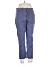 Nine West Solid Blue Casual Pants Size 14 - photo 1