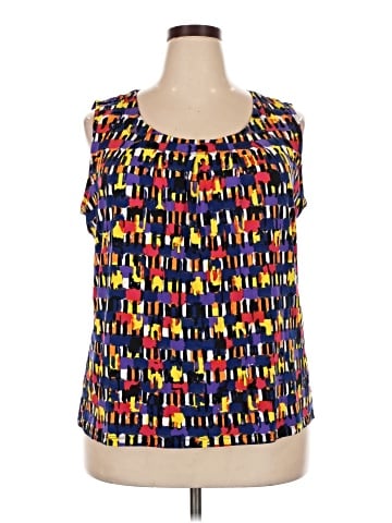 Jones Studio Sleeveless Blouse (view 1)