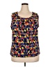 Jones Studio Blue Sleeveless Blouse Size 2X - photo 1