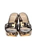 Stuart Weitzman Animal Print Brown Wedges Size 8 1/2 - photo 2