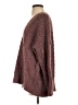 Lovestitch Chevron-herringbone Burgundy Pullover Sweater Size S - photo 5