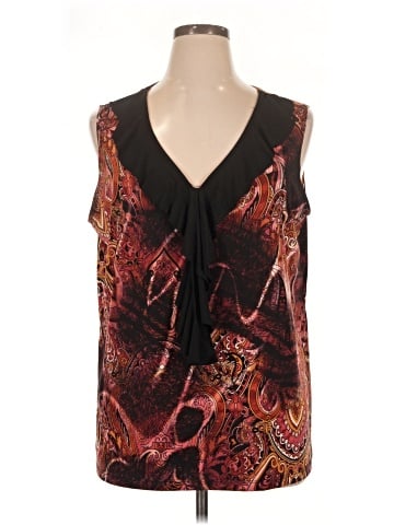 Double Take Sleeveless Blouse (view 1)