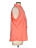 Columbia 100% Polyester Orange Sleeveless Blouse Size L - photo 4