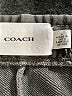 Coach 100% Cotton Black Casual Pants Size L - photo 4