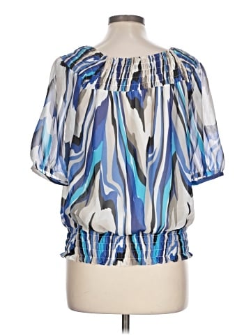 Alfani Short Sleeve Blouse (view 2)
