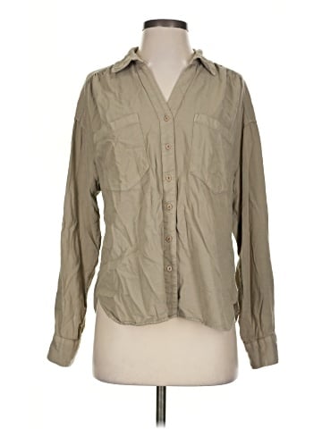 mavi Long Sleeve Button-Down Shirt (view 1)