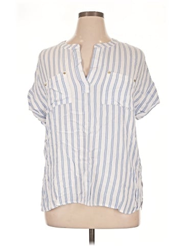 Jones New York Signature Short Sleeve Henley (view 1)